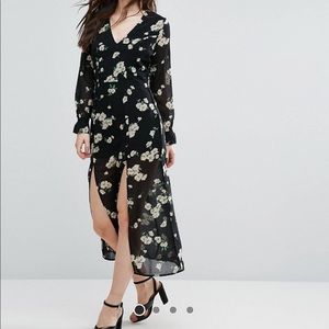 ASOS Floral Midi Dress